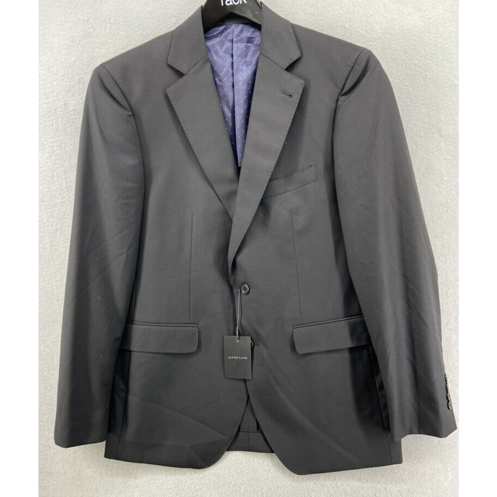 NWT Alton Lane Blazer Jacket Mens Size 40R Gray Notch‎ Single Breasted Lined